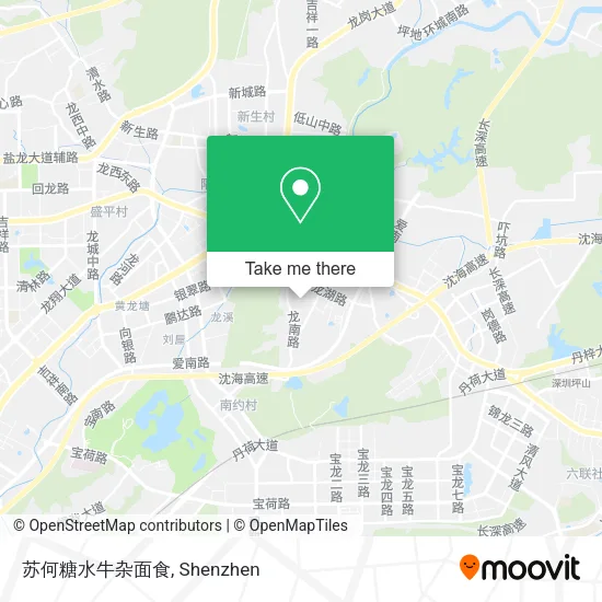 苏何糖水牛杂面食 map