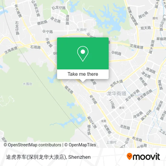 途虎养车(深圳龙华大浪店) map