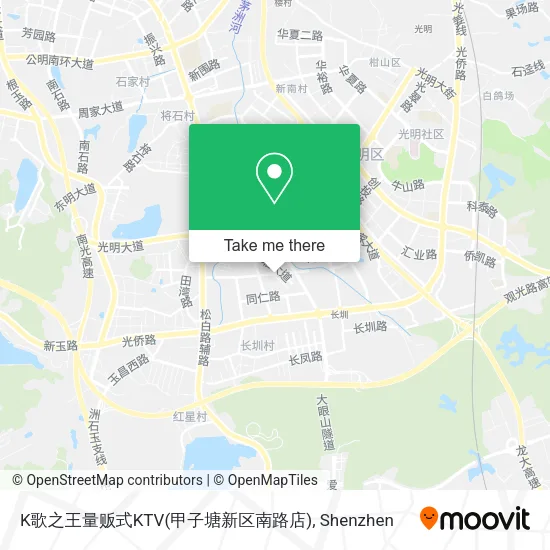 K歌之王量贩式KTV(甲子塘新区南路店) map