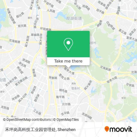 禾坪岗高科技工业园管理处 map