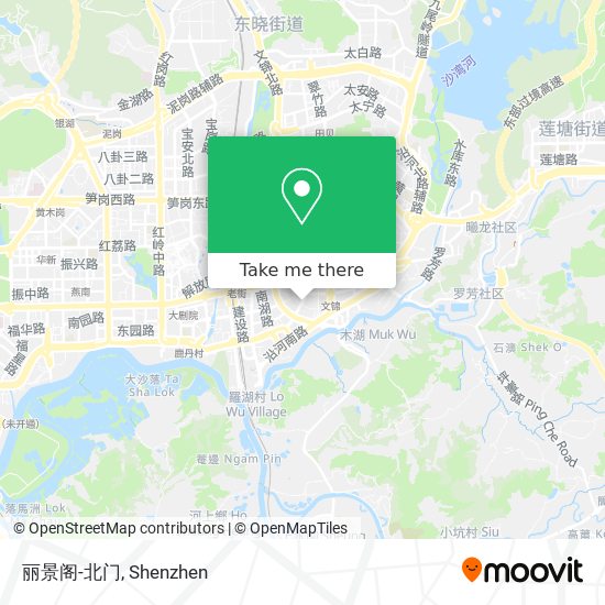 丽景阁-北门 map
