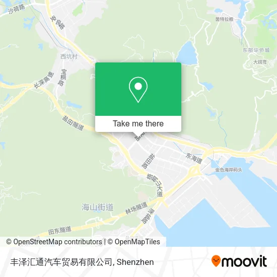 丰泽汇通汽车贸易有限公司 map