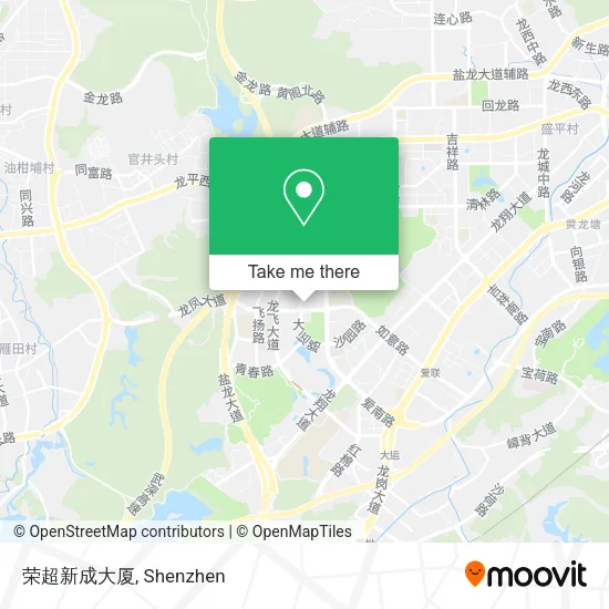 荣超新成大厦 map