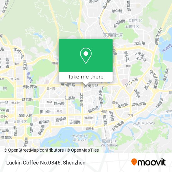 Luckin Coffee No.0846 map