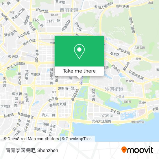 青青泰国餐吧 map