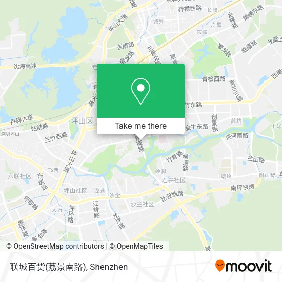 联城百货(荔景南路) map