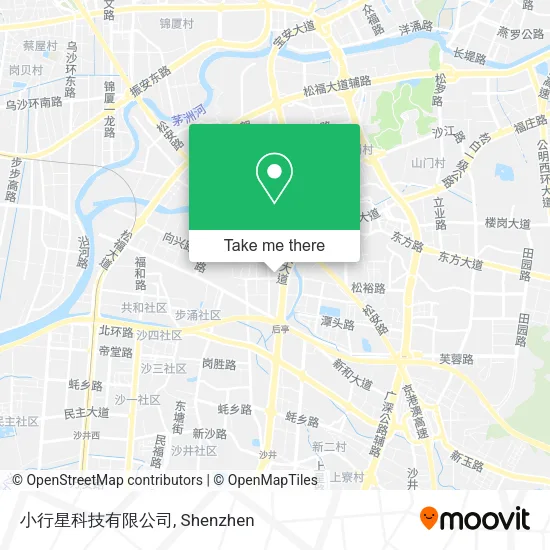 小行星科技有限公司 map