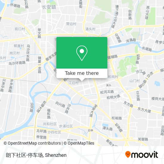 朗下社区-停车场 map