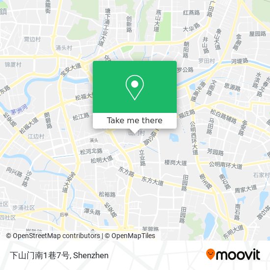 下山门南1巷7号 map