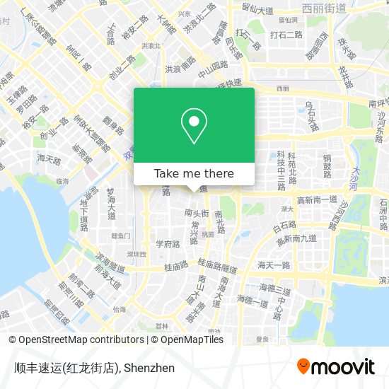 顺丰速运(红龙街店) map