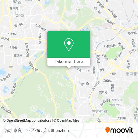 深圳嘉良工业区-东北门 map