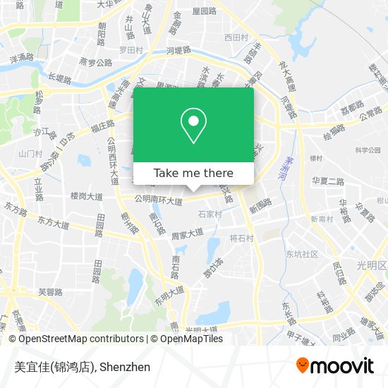 美宜佳(锦鸿店) map