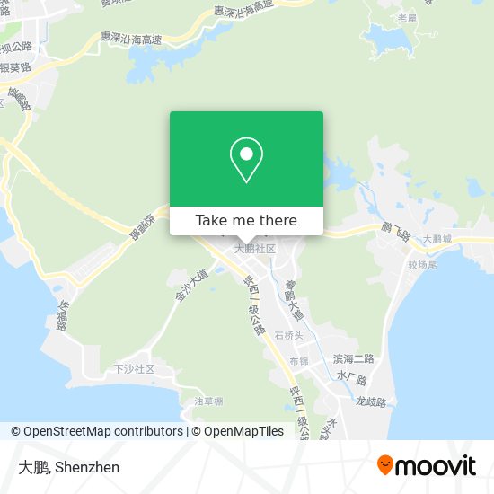 大鹏 map