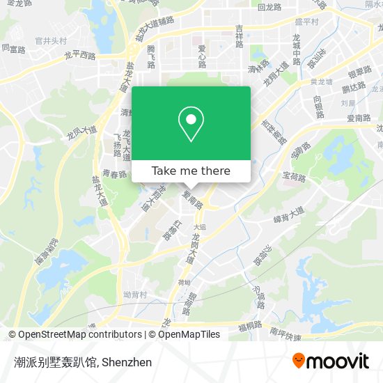 潮派别墅轰趴馆 map
