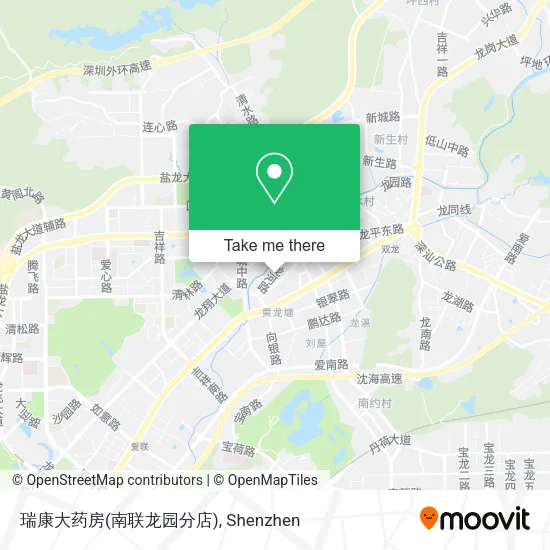 瑞康大药房(南联龙园分店) map