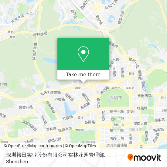 深圳裕田实业股份有限公司裕林花园管理部 map