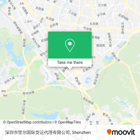 深圳市世尔国际货运代理有限公司 map