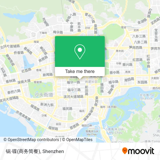 锅·碟(商务简餐) map