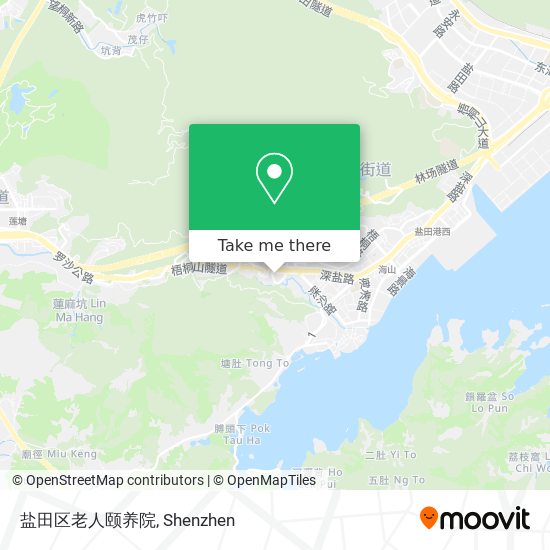 盐田区老人颐养院 map