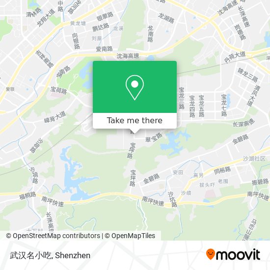武汉名小吃 map