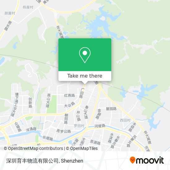 深圳育丰物流有限公司 map