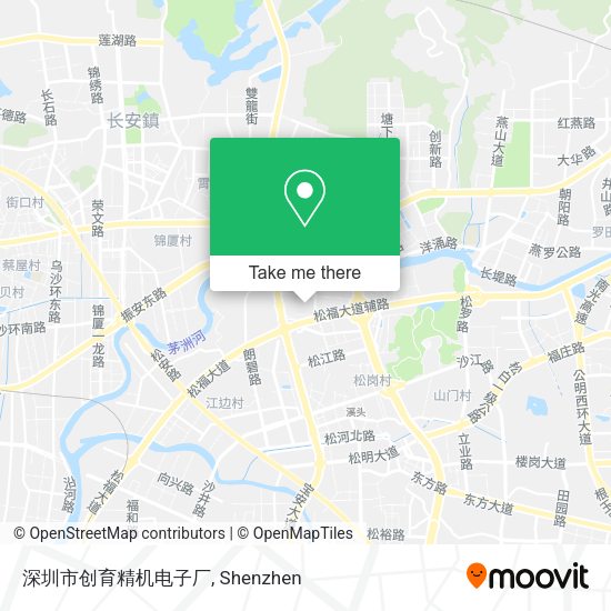 深圳市创育精机电子厂 map