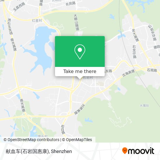 献血车(石岩国惠康) map
