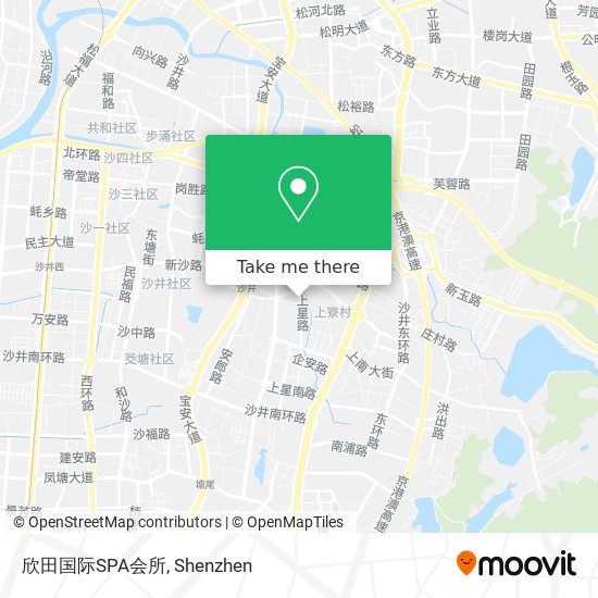 欣田国际SPA会所 map