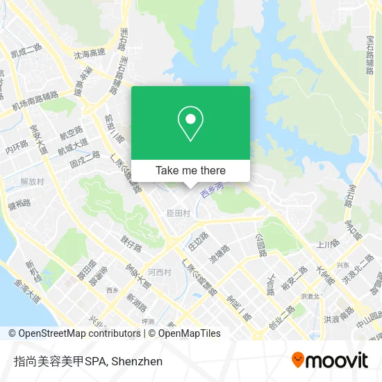 指尚美容美甲SPA map