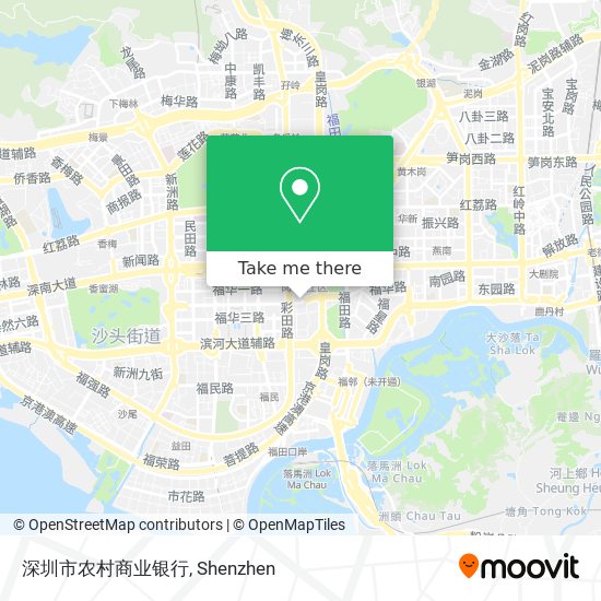 深圳市农村商业银行 map