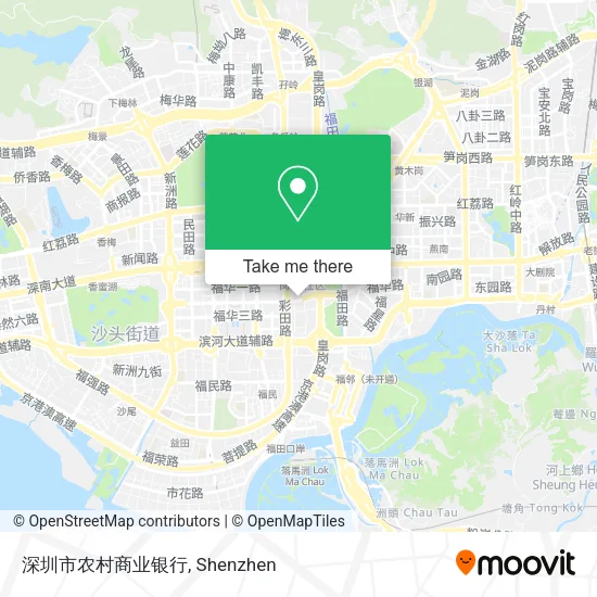 深圳市农村商业银行 map