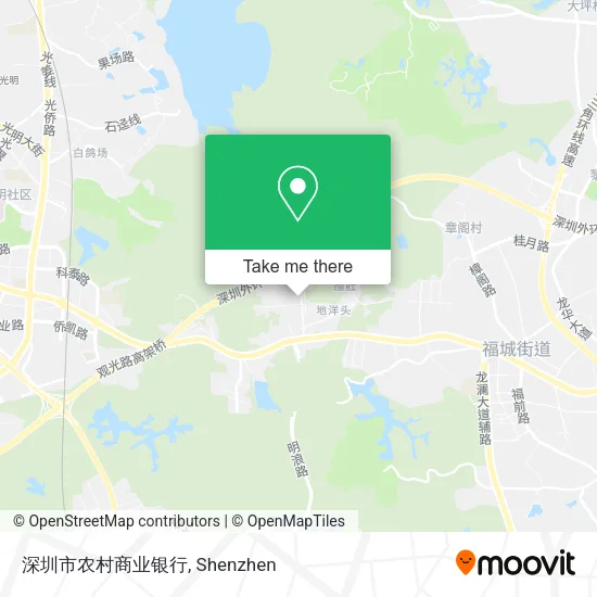 深圳市农村商业银行 map