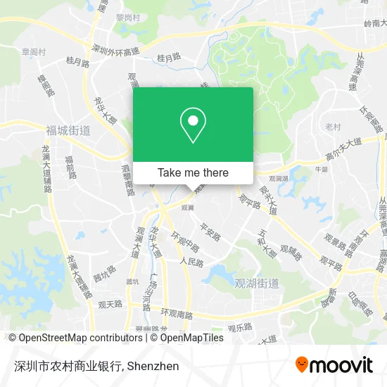 深圳市农村商业银行 map