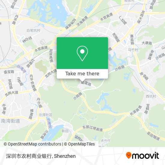 深圳市农村商业银行 map