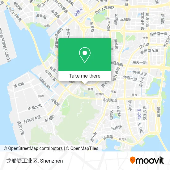 龙船塘工业区 map