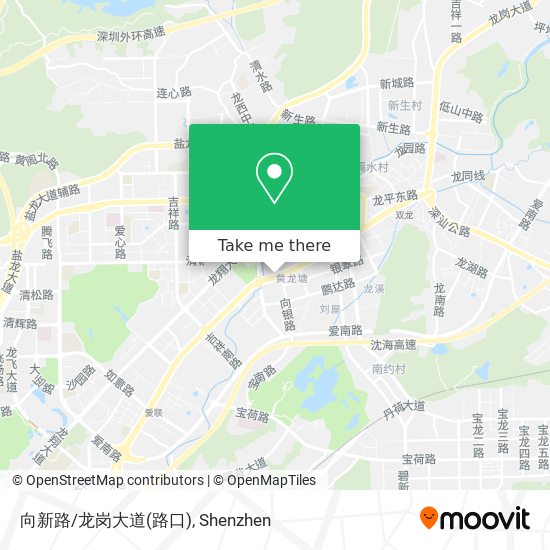 向新路/龙岗大道(路口) map