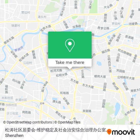 松涛社区居委会-维护稳定及社会治安综合治理办公室 map