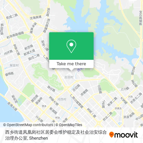 西乡街道凤凰岗社区居委会维护稳定及社会治安综合治理办公室 map