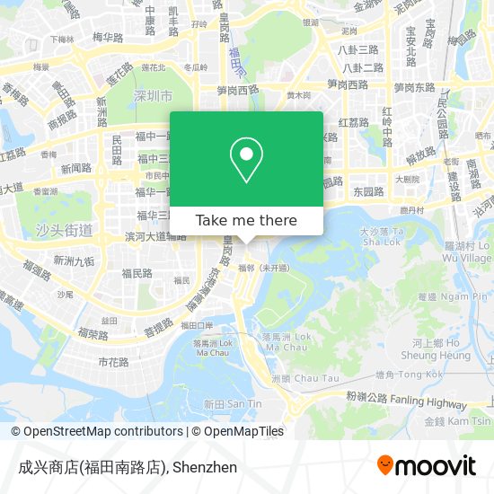 成兴商店(福田南路店) map