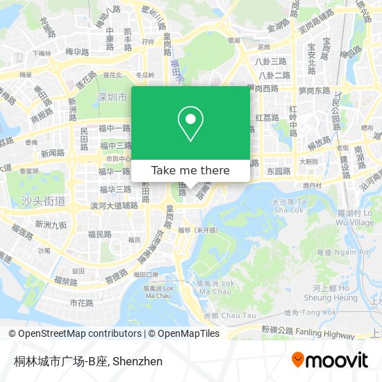 桐林城市广场-B座 map