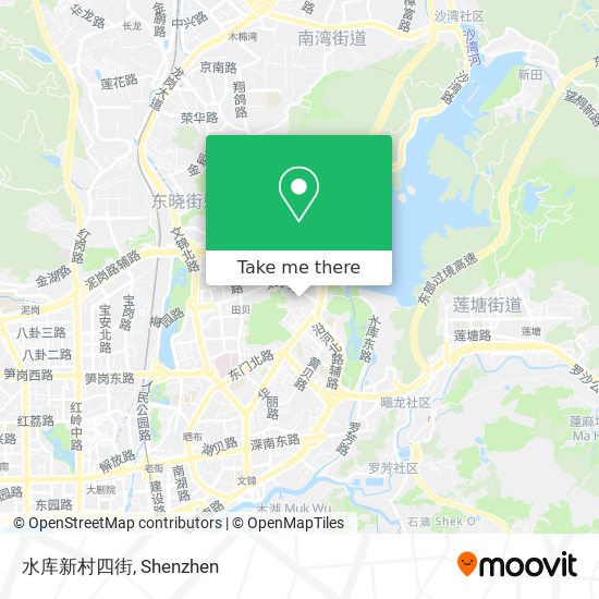 水库新村四街 map