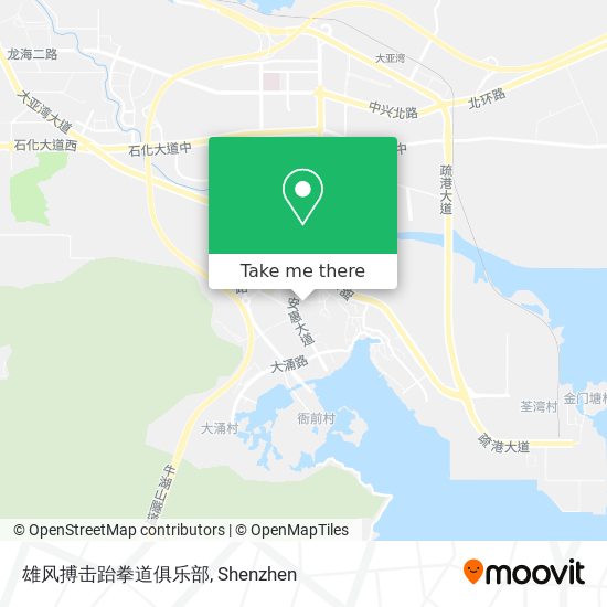 雄风搏击跆拳道俱乐部 map