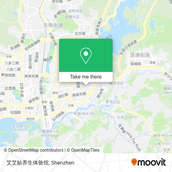 艾艾贴养生体验馆 map