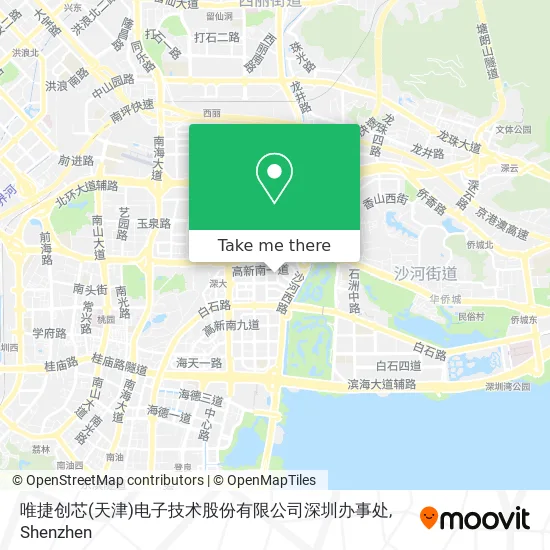 唯捷创芯(天津)电子技术股份有限公司深圳办事处 map