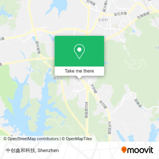 中创鑫和科技 map