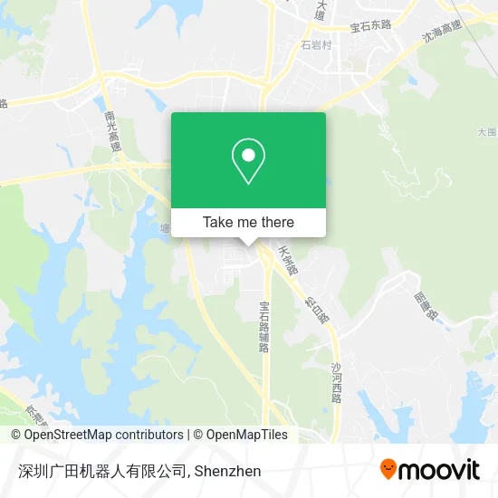 深圳广田机器人有限公司 map