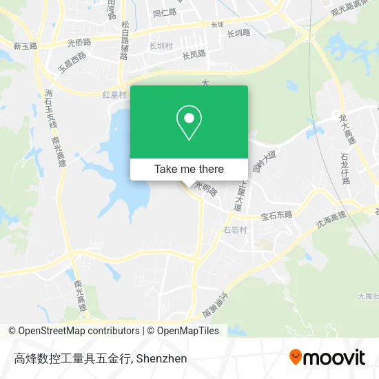 高烽数控工量具五金行 map