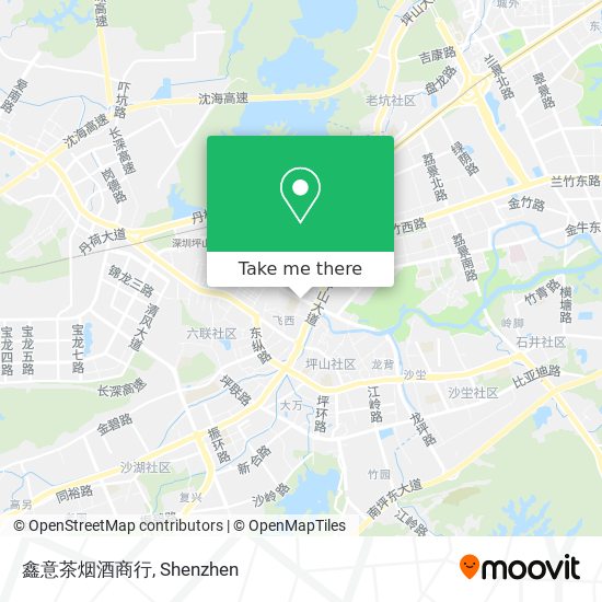 鑫意茶烟酒商行 map
