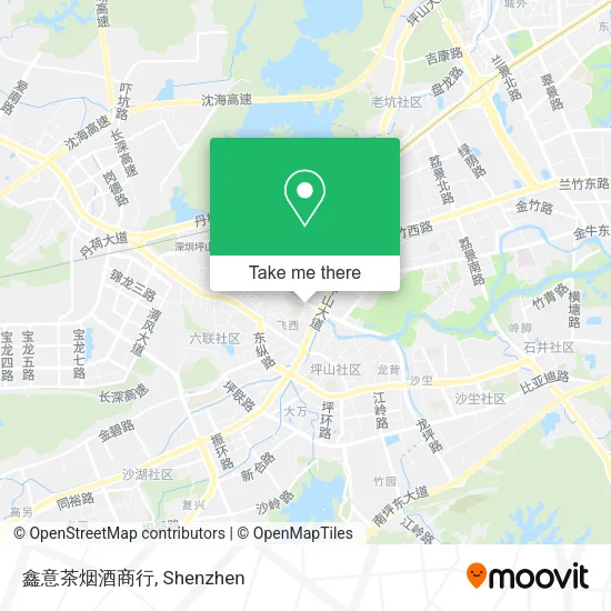 鑫意茶烟酒商行 map