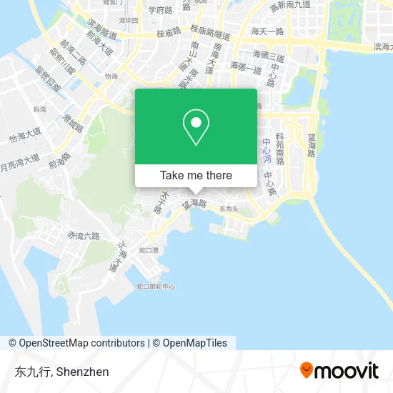 东九行 map